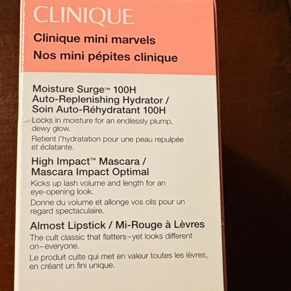 Clinique new without